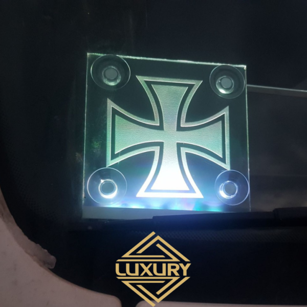 LED windshield advertisement 140x140mm (1 pair) - Image 4