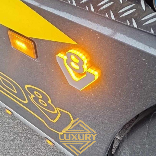 LED V8 emblems - 1 pair (100% waterproof) - Image 3