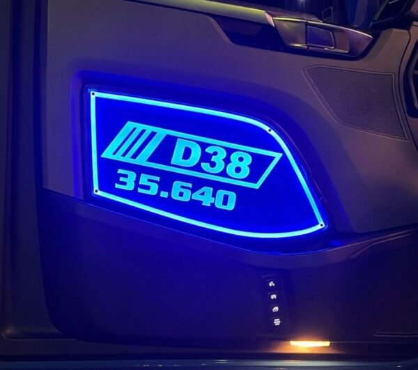 LED door advertisement 482x323mm - Image 2