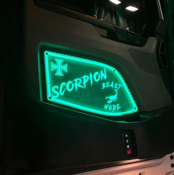 LED door advertisement 482x323mm - Image 4