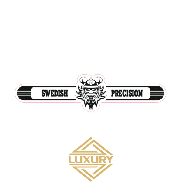 LED "SWEDISH PRECISION" decoration 1000x250mm