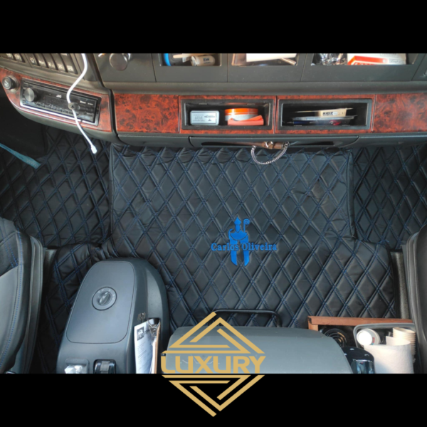 Personalized set (seat covers - combination of eco leather/microfiber & floor mats - eco leather) - Image 3