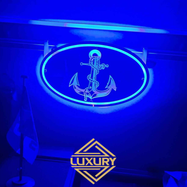 LED "ANCHOR" decoration 600x400mm oval - Image 2