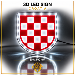 3D LED decoration 500x500mm