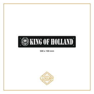 3D LED windshield "KING OF HOLLAND" decoration 500x100mm (Copy)