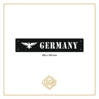 3D LED windshield "GERMANY" decoration 500x100mm