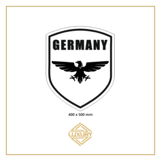 Mirror LED "GERMANY & EAGLE" decoration 400x500mm