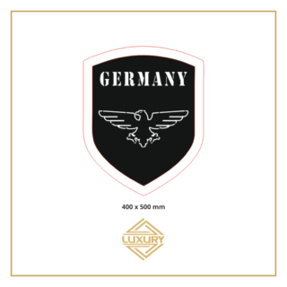 3D LED "GERMANY & EAGLE" decoration 400x500mm