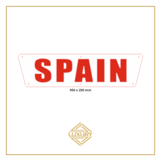 3D LED "SPAIN" decoration 950x250mm