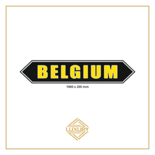 3D LED "BELGIUM" decoration 1000x200mm for inside use
