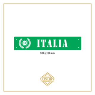 3D LED windshield "ITALIA" decoration 500x100mm