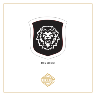 3D LED "LION" decoration 450x500mm