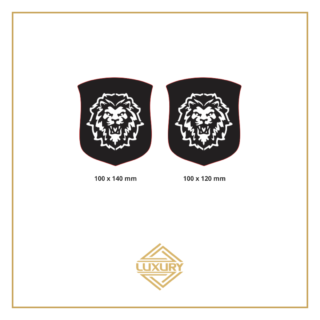 LED "SHIELD & LION" emblems - 1 pair (100% waterproof)