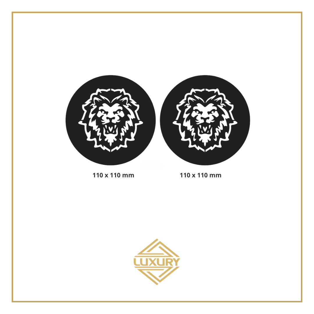 LED "LION" emblems - 1 pair (100% waterproof)