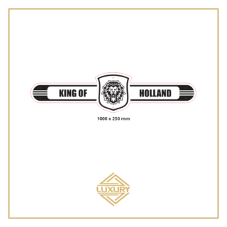 Mirror LED "KING OF HOLLAND" decoration 1000x250mm