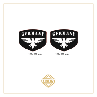 LED "BELGIUM LION" emblems - 1 pair (100% waterproof)