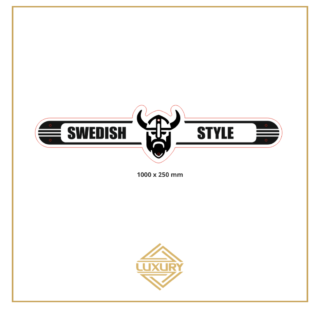 Mirror LED "SWEDISH STYLE" decoration 1000x250mm