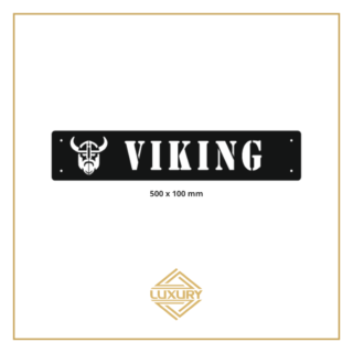 3D LED windshield "VIKING" decoration 500x100mm