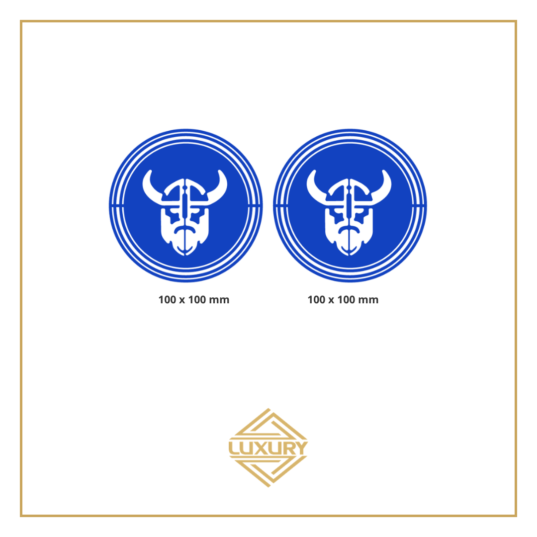 LED "VIKING" emblems - 1 pair (100% waterproof)